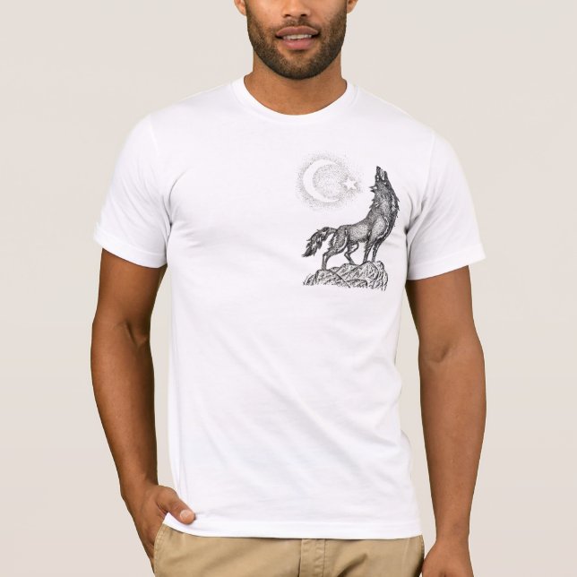 Ulkucu turk gencligi t-shirt (Framsida)