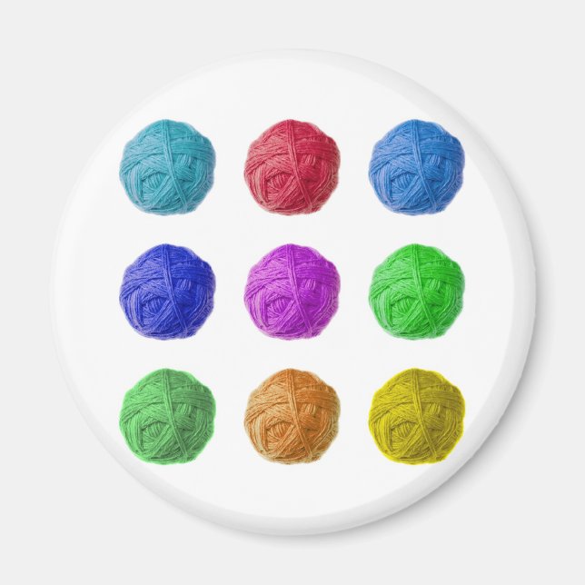 Ull boll magnet (Framsidan)