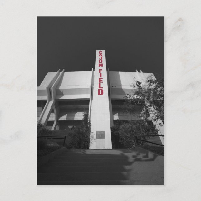 ULL Cajun Field Stadium Vykort (Framsida)