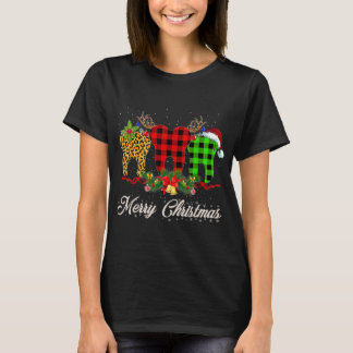 Ull Feliz Navidad Funny Cute Sheep jul T- T Shirt