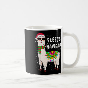 Ull Feliz Navidad Llama jul Cute Julafton Gif Kaffemugg