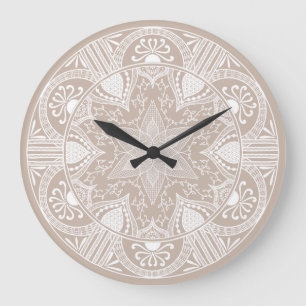 Ull Mandala Stor Klocka