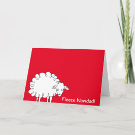 Ull Navidad Anpassningsbar Card Kort