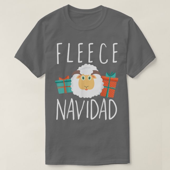 Ull Navidad Feliz Navidad God jul T Shirt (Design framsida)