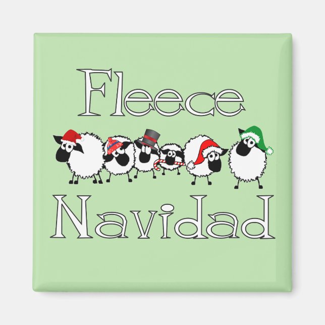 Ull Navidad Fridge Magnet (Framsidan)
