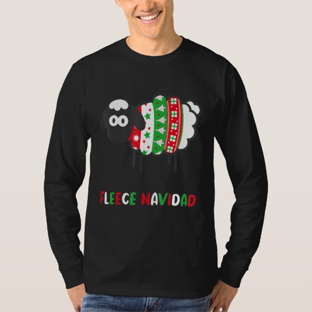 Ull Navidad Funny Spansk Julafton Pun with cute Sh T Shirt (Framsida)