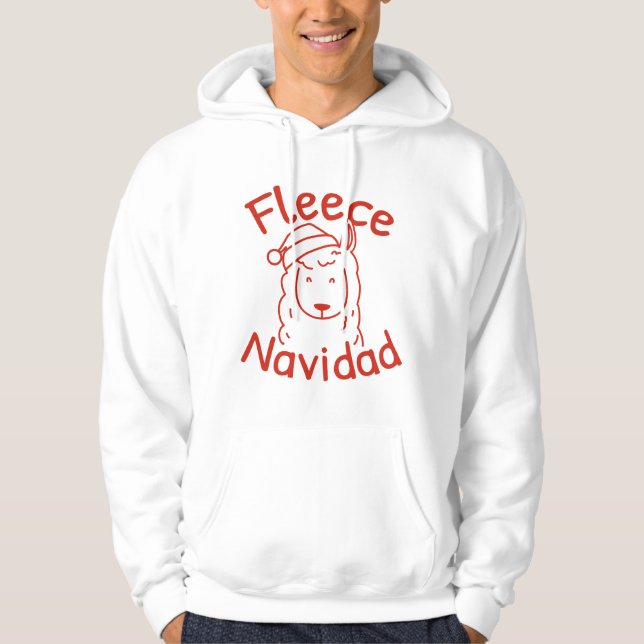 Ull Navidad Hoodie (Framsida)