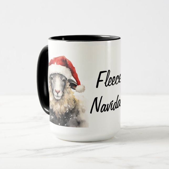 Ull Navidad jul mugg (Framsida vänster)