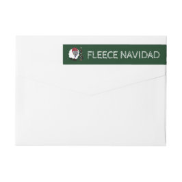 Ull Navidad, julen Stil, Spanien Etikettband
