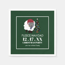 Ull Navidad, julen Stil, Spanien Pappersservett