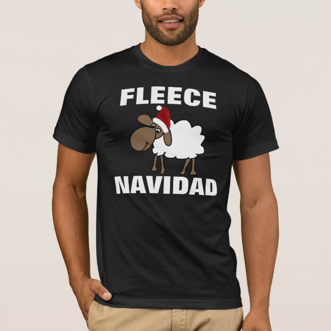 ULL NAVIDAD: Lustiga T-tröjor under jul T Shirt (Framsida)