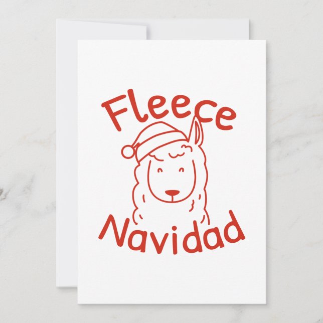Ull Navidad Tack Kort (Framsida)