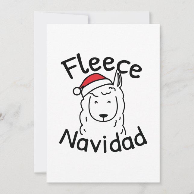 Ull Navidad Tack Kort (Framsida)