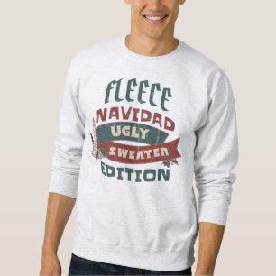 ULL NAVIDAD UGLY SWEATER EDITION FUNNY HELGDAG LÅNG ÄRMAD TRÖJA
