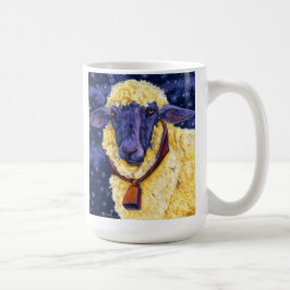 Ull på jord - för fårkaffe för Starry natt mugg