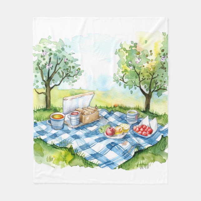 Ull Picnic Blanket Fleecefilt (Framsidan)
