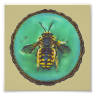 Ullbroder Bee Fototryck