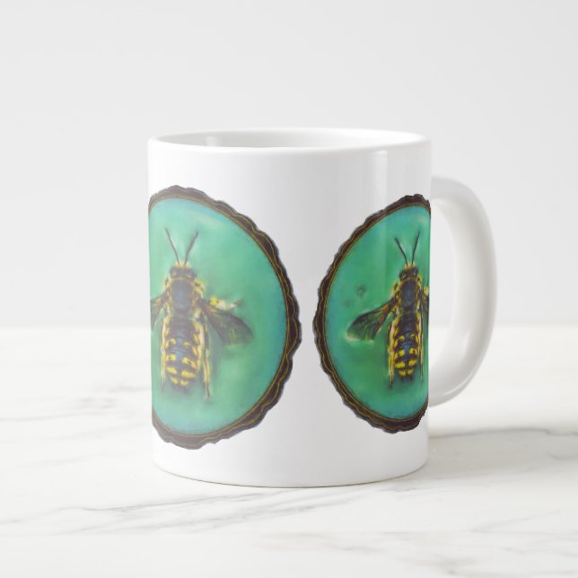 Ullbroder Bee Jumbo Mugg (Framsida höger)