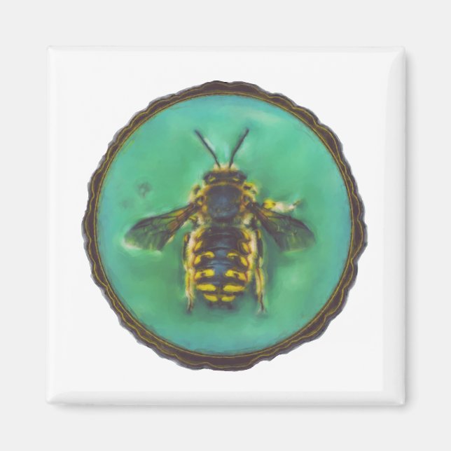 Ullbroder Bee Magnet (Framsidan)