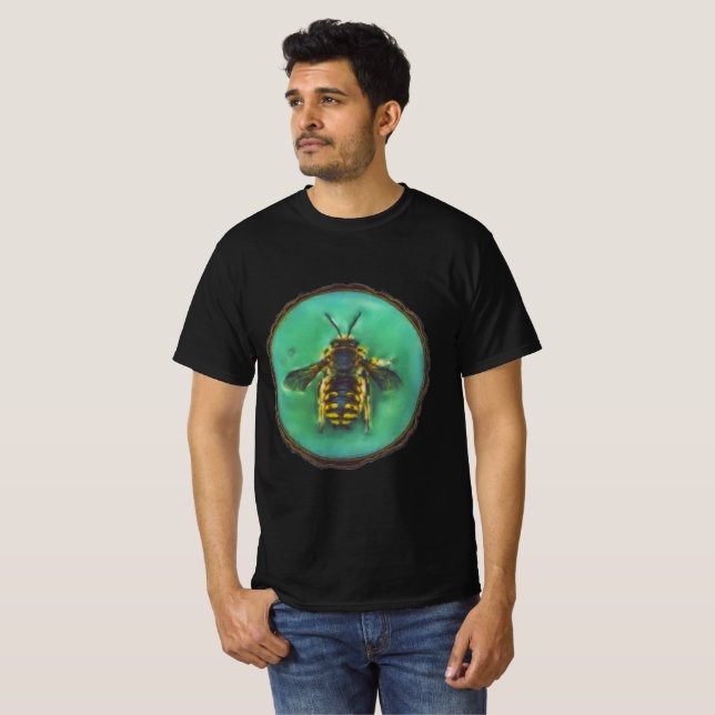 Ullbroder Bee Tee Shirt (Hel framsida)