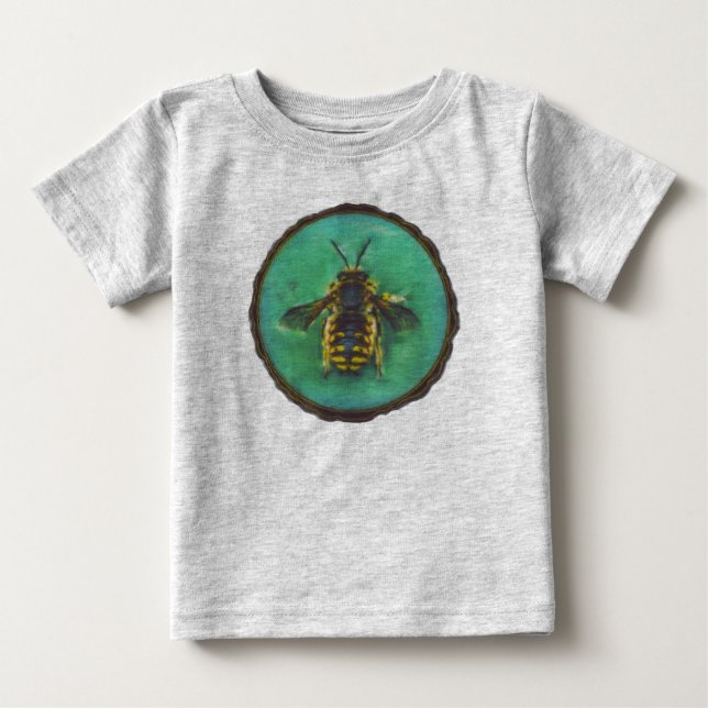 Ullbroder Bee Tee Shirt (Framsida)