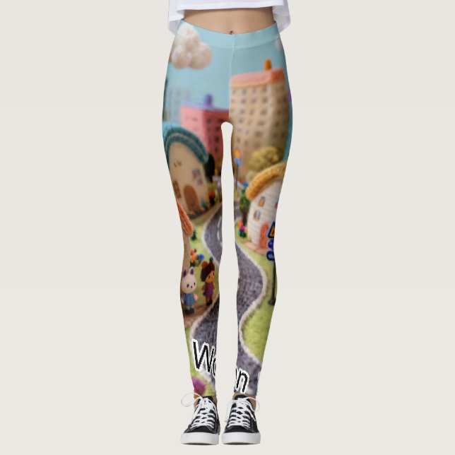 Ullby  leggings (Framsida)
