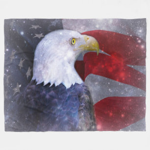 Ullfilt/amerikanörn Fleecefilt