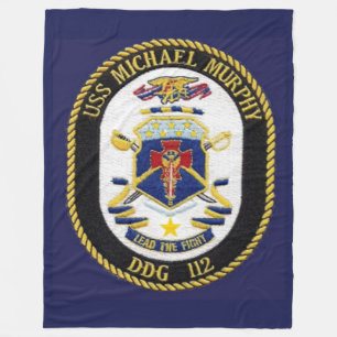 ULLFILT FÖR USS MICHAEL MURPHY FLEECEFILT