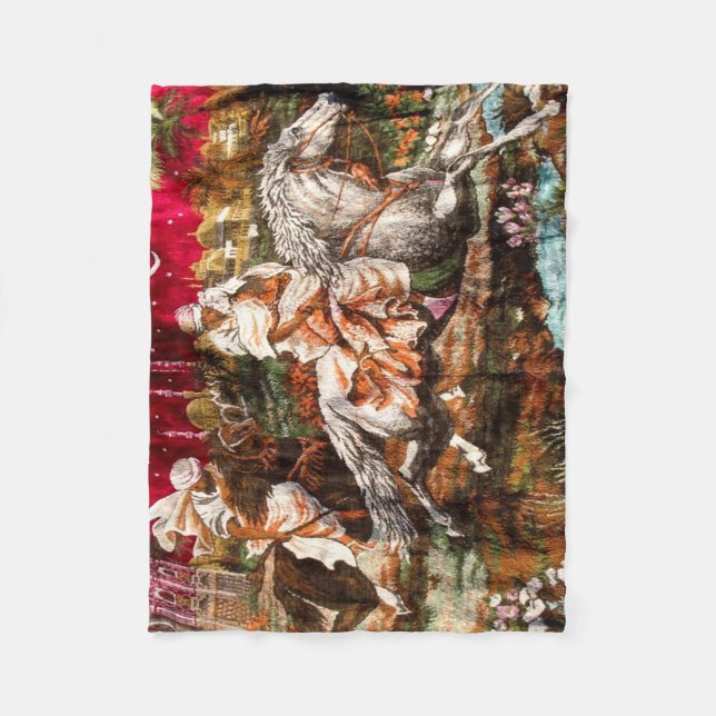 Ullfilt: Klassikerarabiskadesign Fleecefilt (Framsidan)