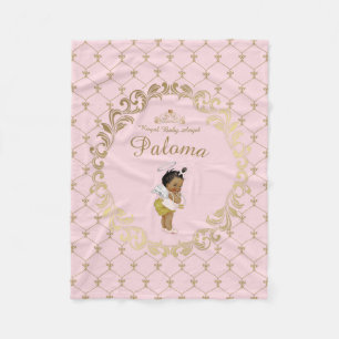 Ullfiltar, baby shower, flicka, princess, fleecefilt