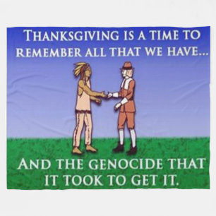 Ullfiltar (för simulerad) THANKSGIVING Fleecefilt