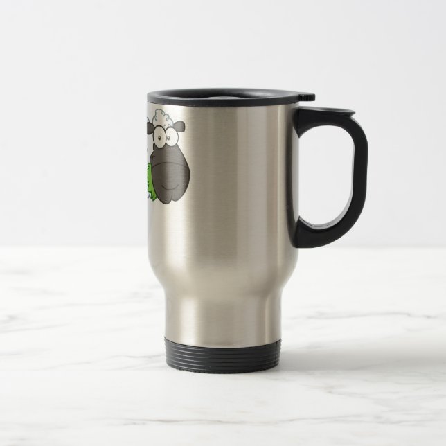 Ullig fårtravel mug resemugg (Höger)