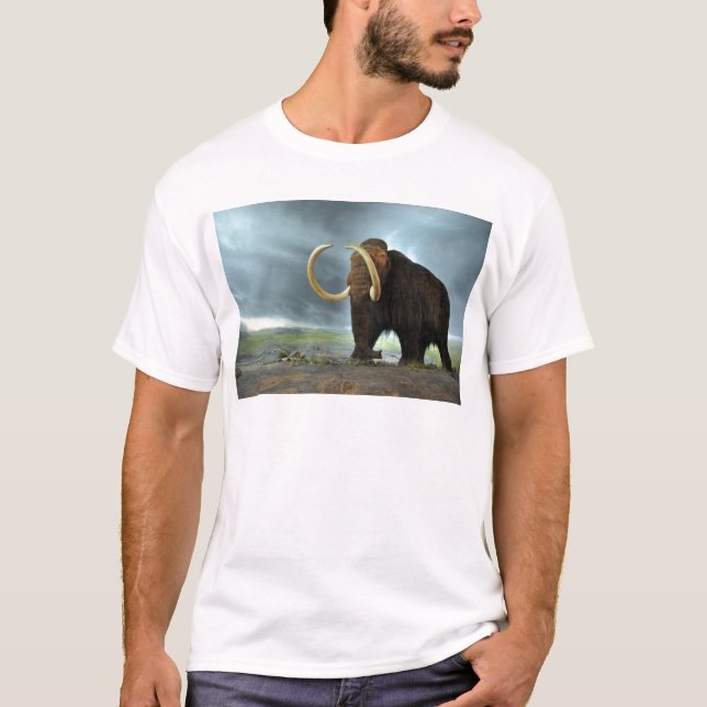 Ullig kolossal modöde t-shirt (Framsida)