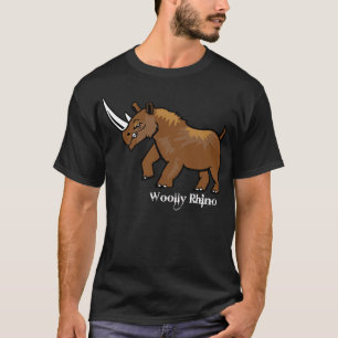 Ullig noshörning tee shirt
