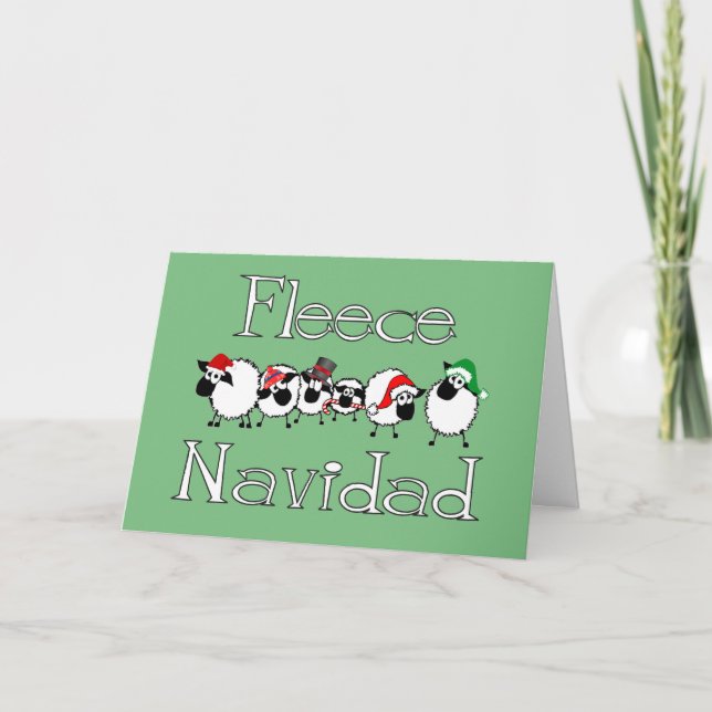 UllNavidad rolig julkort Helgkort (Framsida)