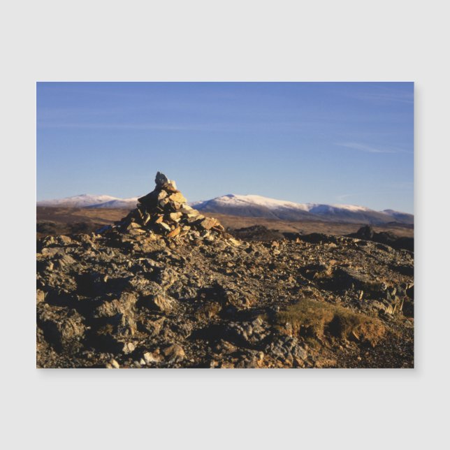 Ullscarf vinter Lake District England (Framsida)