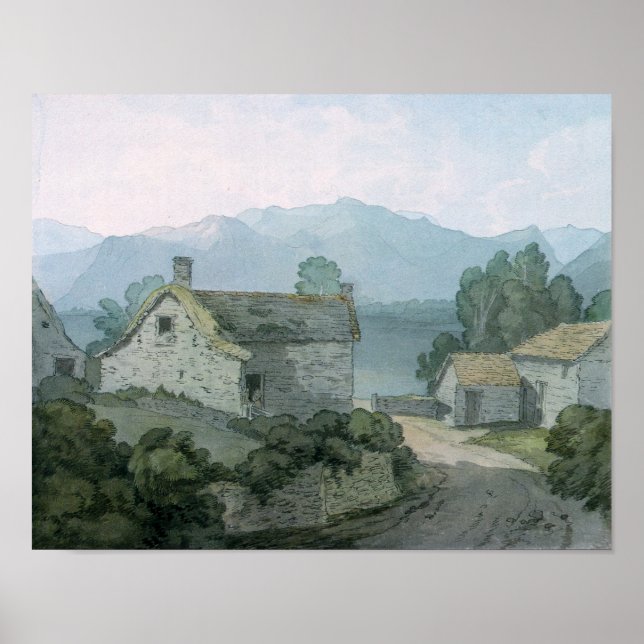 Ullswater, Cumberland, 1791 Poster (Framsidan)