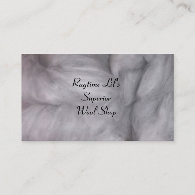 Ullvisitkort Visitkort (Framsida)