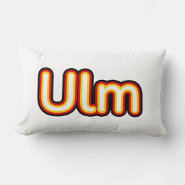 Ulm Deutschland Tysklant Lumbarkudde