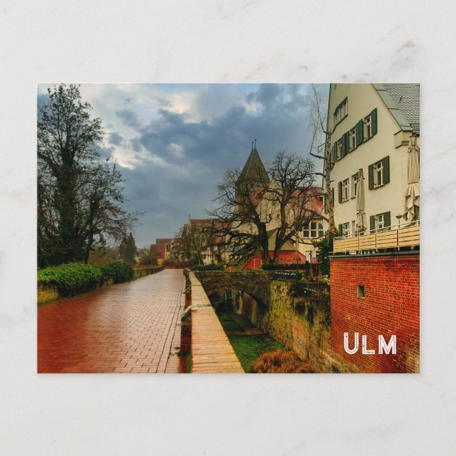 Ulm vykort (Framsida)
