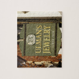 Ulman's Jewelry Store Sign, Fredericksburg Virgina Pussel