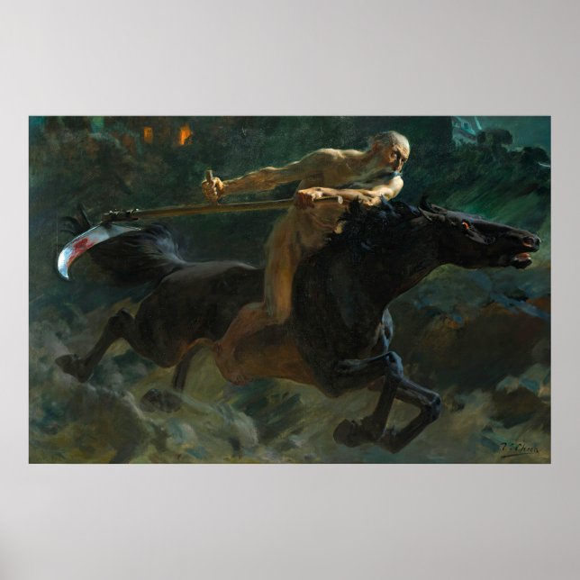 Ulpiano Checa - Time (1916) Poster (Framsidan)