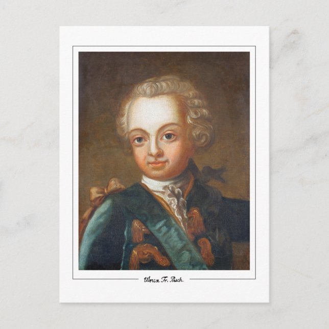 Ulrika Pasch #2 - vykort för finkonst (Framsida)