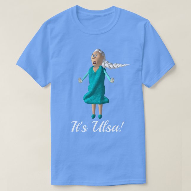 Ulsa T-shirt (It's Ulsa!) (Design framsida)