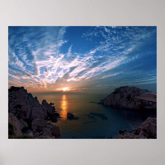 Ulsan Sunrise Poster (Framsidan)