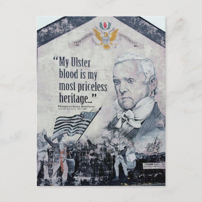 Ulster Bloster-vykort Vykort (Framsida)