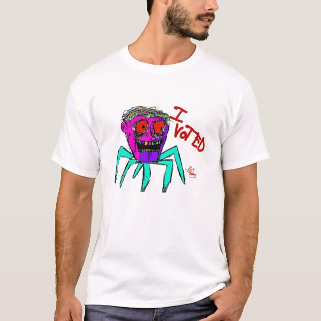Ulster County I Voed Meme T Shirt (Framsida)