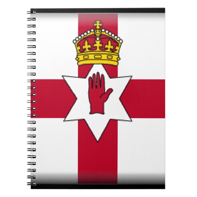 Ulsterflagga Anteckningsbok (Framsidan)