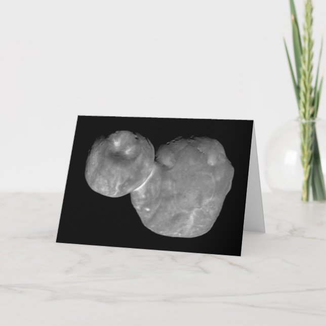 Ultima Thule Arrokoth Kuiper Bälte Object Kort (Framsida)