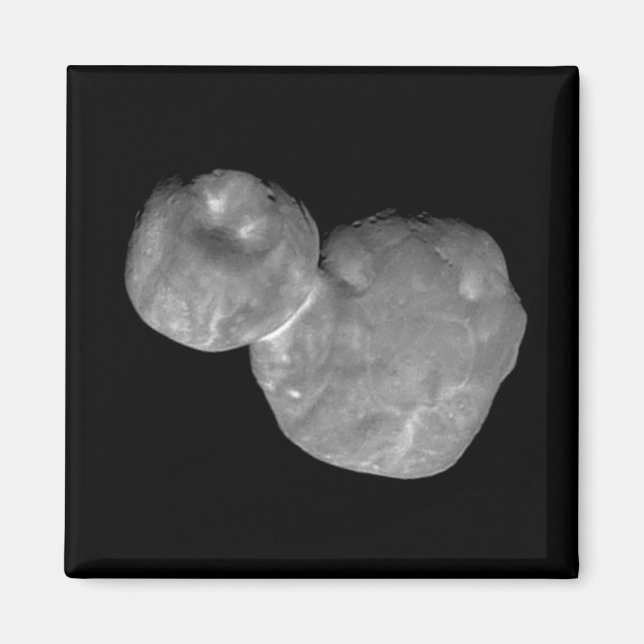 Ultima Thule Arrokoth Kuiper Bälte Object Magnet (Framsidan)